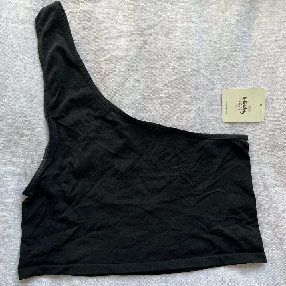 NWT Free People One Shoulder Crop